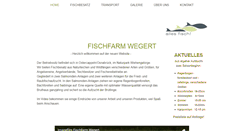Desktop Screenshot of fischfarm-wegert.de