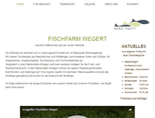 Tablet Screenshot of fischfarm-wegert.de